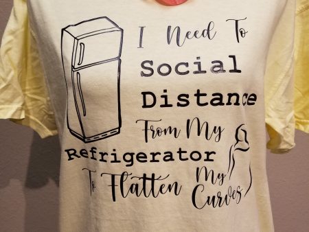 Funny - Social Distance from my Refrigerator Online now