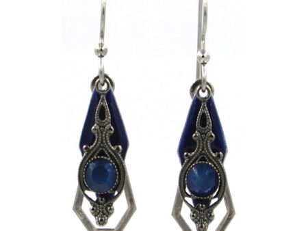 SF Diamond-Blue Catseye Earring Online now