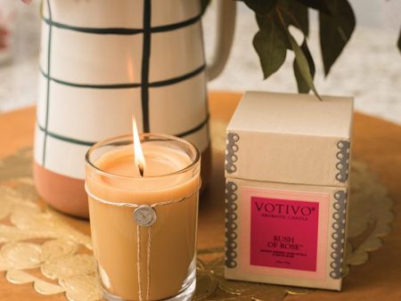 Votivo Rush of Rose Candle Sale