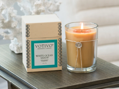 Votivo White Ocean Sands Candle Cheap