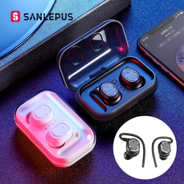 SANLEPUS TWS 5.0 Wireless Headphones Bluetooth Earphones Sports Earbuds Stereo Headset Handsfree Auriculares For Phones Xiaomi Online now