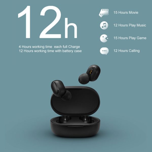 Instock Xiaomi Redmi Airdots Xiaomi Wireless earphone Voice control Bluetooth 5.0 Noise reduction Tap Control Hot on Sale