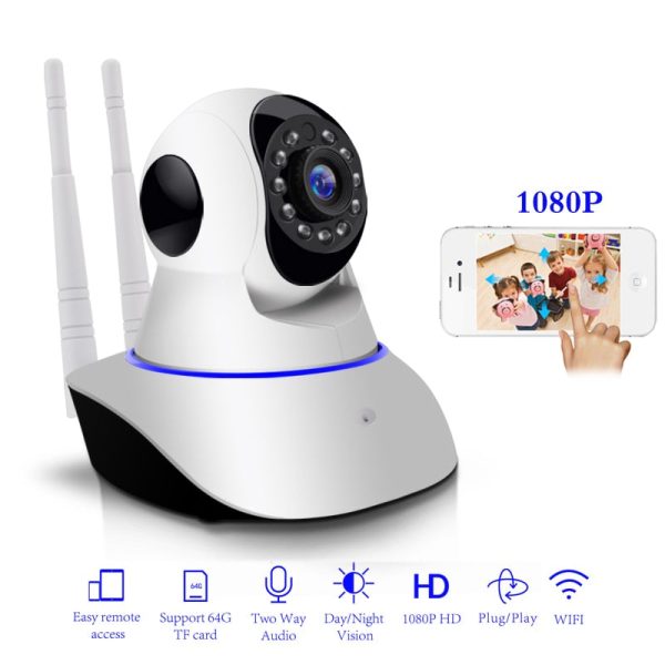 1080P IP Camera Wireless Home Security IP Camera Surveillance Camera Wifi  Night Vision  Baby Monitor  CCTV Camera 1920*1080 on Sale