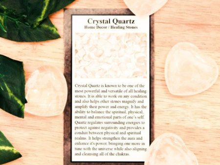 Ancient Infusions Crystal Quartz Crystal Carved Heart - Pure Elegance and Spiritual Radiance For Discount