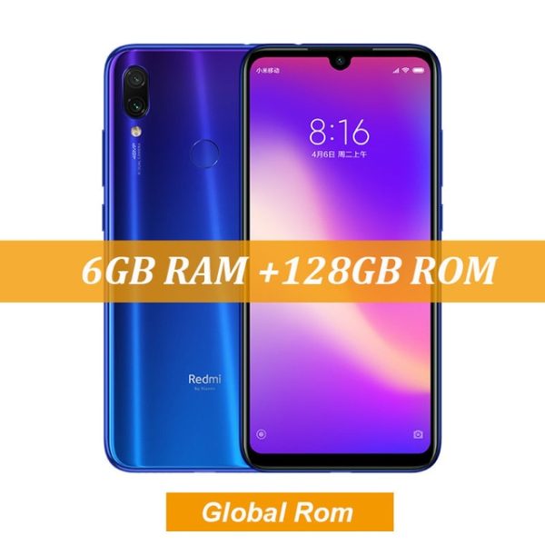 Original Xiaomi Redmi Note 7 Pro 6GB 128GB 48MP IMX 586 Camera Snapdragon 675 Octa Core 6.3   FHD Screen Mobile Phone 4000mAh Hot on Sale