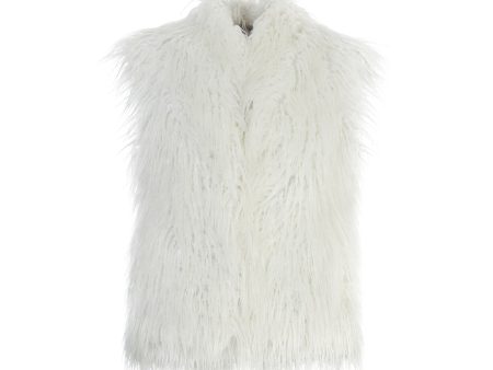 Yuka Faux Fur Vest For Cheap