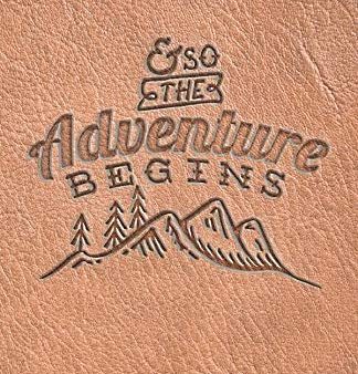 And So The Adventure Begins Outdoors Notebook: (5.5 x 8.5 Small)(Lined) Blank Notebook Fashion