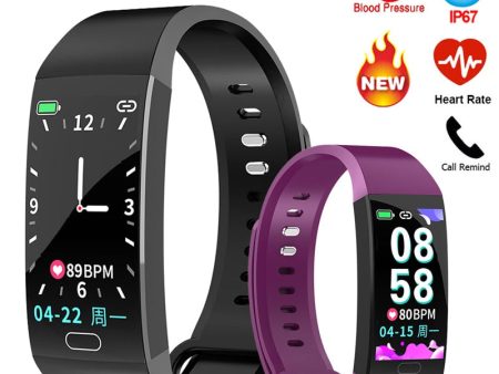 2019 Smart Bracelet Men Women Blood Pressure Measurement Smart Wristband Waterproof Heart Rate Fitness Tracker Smart Band Watch Online now