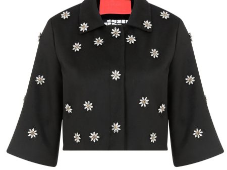 Daisy Cropped Jacket Fashion