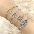 Hamsa and Evil Eye Adjustable Stainless Steel Bracelets | Protection & Spiritual Style Sale