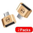 Mcdodo OTG Micro USB OTG Cable Adapter 2.0 Converter For Mobile Phone Android Samsung USB Tablet Pc to Flash Drive Mouse OTG Hub Hot on Sale