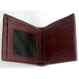 Cognac Crocodile Tail Skin Mens Wallet Online Hot Sale