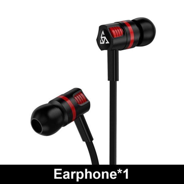 Musttrue Professional Earphone Super Bass Headset with Microphone Stereo Earbuds for Mobile Phone Samsung Xiaomi  fone de ouvido Sale