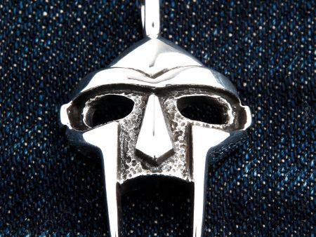 MF Doom Gladiator Mask Sterling Silver Pendant Sale