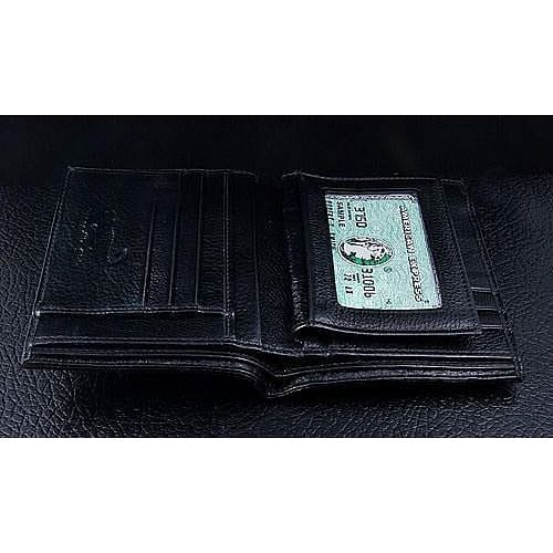 Black Backbone Crocodile Long Mens Wallet For Sale