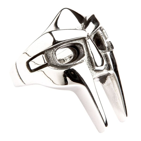 MF Doom Gladiator Mask Sterling Silver Ring Online now