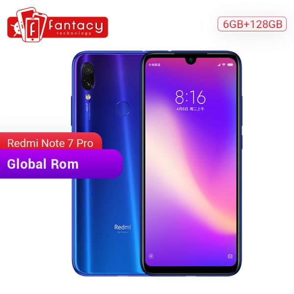 Original Xiaomi Redmi Note 7 Pro 6GB 128GB 48MP IMX 586 Camera Snapdragon 675 Octa Core 6.3   FHD Screen Mobile Phone 4000mAh Hot on Sale