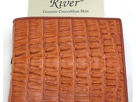 Brown Crocodile Wallet on Sale