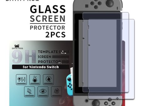 2 Pack 9 H Tempered Glass Screen Protector For Nintendo Switch Protective Film Cover For Nintend Switch Lite NS Accessories 2019 on Sale