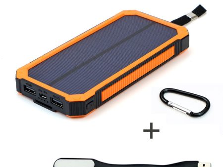 15000mAh Portable Solar Power Bank for iPhone Samsung Huawei Smartphone Xiaomi Fashion