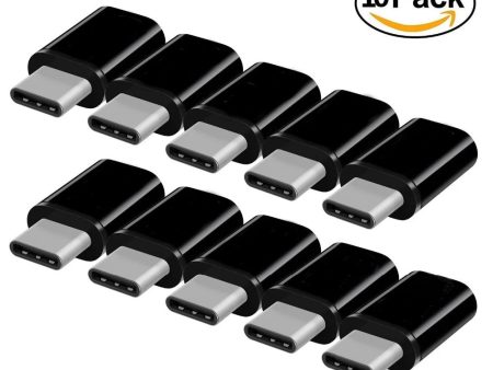 10PCS Type C Adapter Male to Micro USB Female USB C OTG Adapter Support Data Sync Adaptador Usb Tipo C For Samsung Note 9 Huawei Online