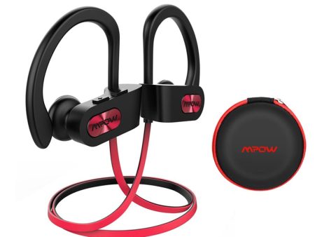 Mpow Flame IPX7 Waterproof Bluetooth 4.1 Headphones Noise Cancelling Earphone HiFi Stereo Wireless Sports Earbuds with Mic Case Online Sale