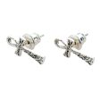 Ankh Sterling Silver Stud Earrings For Cheap