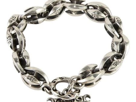 Blade Blossom 925 Sterling Silver Men s Bracelet Sale