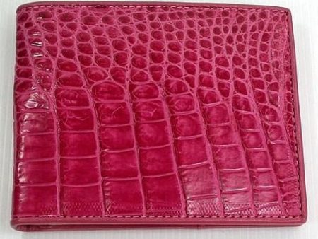 Stomach Pink Crocodile Wallet Online Sale