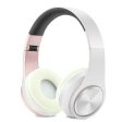 New Portable Wireless Headphones Bluetooth Stereo Foldable Headset Audio Mp3 Adjustable Earphones with Mic for Music Fashion