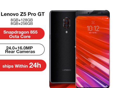 Global ROM Lenovo Z5 Pro GT Snapdragon 855 Smartphone 8GB RAM 256GB 128GB ROM 6.39   In-Screen Fingerprint 24MP Fashion