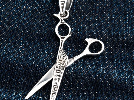 Scissors Sterling Silver Pendant For Cheap