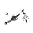 Dragon Claw 925 Sterling Silver Gothic Earrings Supply