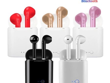 I7s TWS Bluetooth Headset Wireless earphones Sports headphones With microphone headset for Mobile phone iPhone Samsung Huawei LG Supply