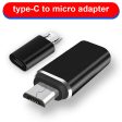 Aluminium Alloy Micro USB Male to Type C Female Adapter Converter Connector for Phone Tablet NK-Shopping Supply