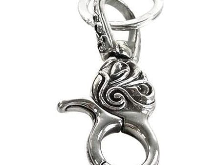 Sterling Silver Tattoo Keychain Fashion