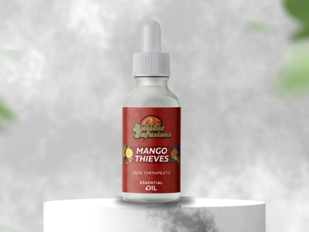 Mango Thieves Essential Oil Blend – All-Natural Therapeutic Grade for Diffusers, Skincare, and Haircare Supply