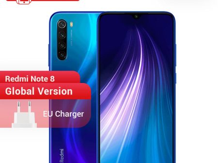 Gloabl Version Xiaomi Redmi Note 8 4GB 64GB 48MP Quad Camera Smartphone Snapdragon 665 Octa Core 6.3  FHD Screen 4K Video Phone on Sale