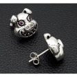 Evil Devil Pig Head Sterling Silver Gothic Earrings Cheap