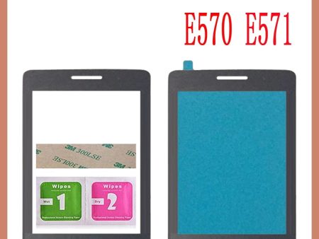 100% New Original Front Glass Lens For Philips Xenium Philips E560 E570 E571 X623 X1560 X5500 Not Touch Screen Free Shipping Sale