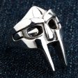 MF Doom Gladiator Mask Sterling Silver Ring Online now