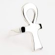 Ankh Sterling Silver Ring Cheap