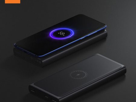 Xiaomi Wireless Power bank 10000mAh PLM11ZM  USB Type C Mi Powerbank 10000 Qi Fast Wireless Charger Portable Charging Poverbank For Discount