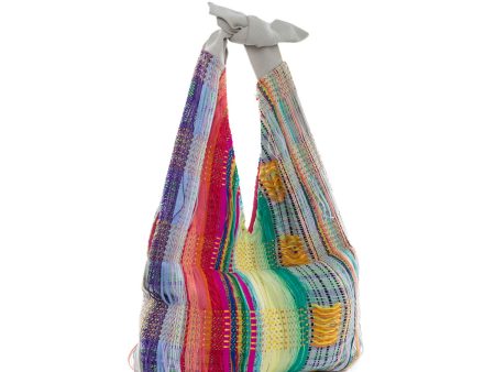 Summer Hues Woven Tote Discount