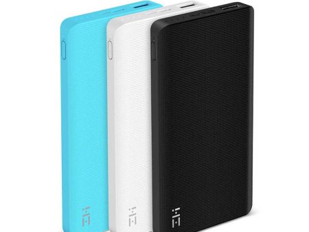 Xiaomi ZMI Power Bank 10000mAh Powerbank External Battery portable charging Quick Charge 2.0 Two-Way Fast Charge Pack for iPhone Online