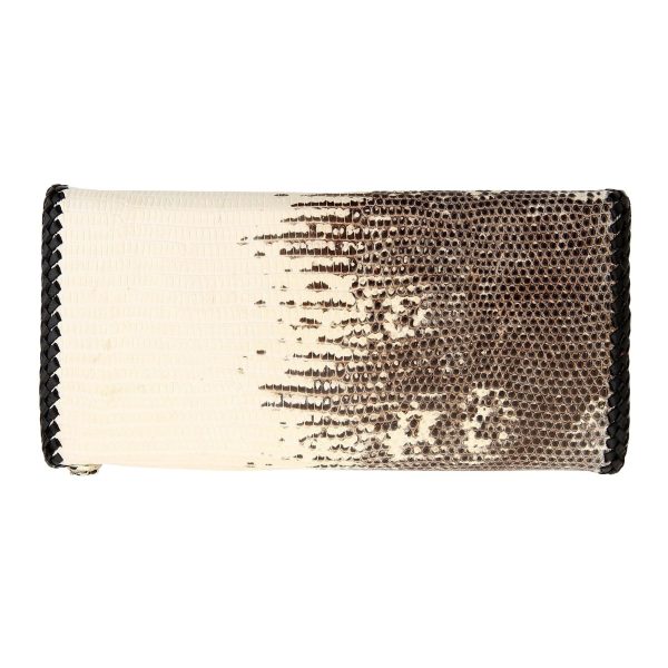 Stingray Cross Lizard Leather Long Biker Wallet Online