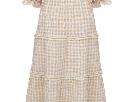 Yua Dress - Beige Fashion