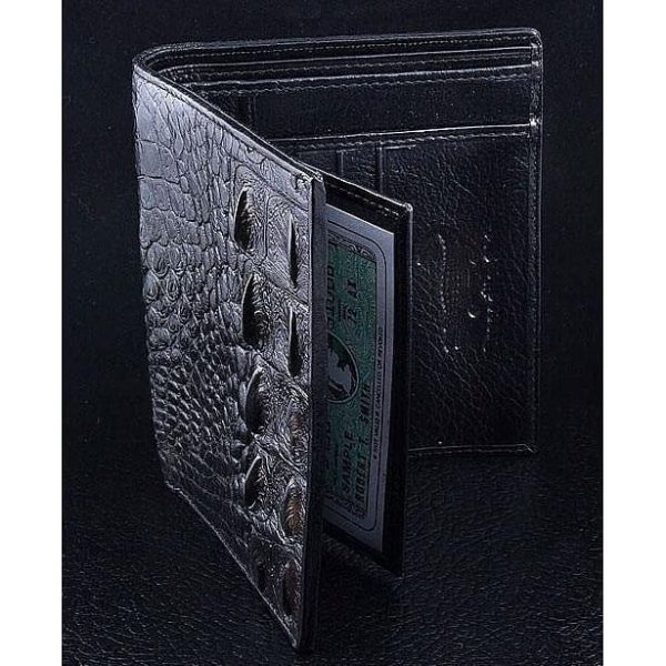 Backbone Crocodile Long Mens Wallet Online Sale