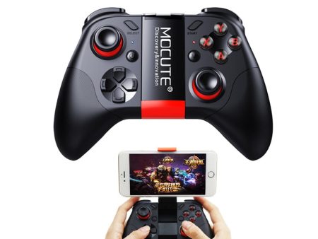 Mocute 054 Bluetooth Gamepad Mobile Joypad Android Joystick Wireless VR Controller Smartphone Tablet PC Phone Smart TV Game Pad Fashion