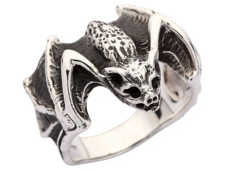 Bat Sterling Silver Ring For Cheap